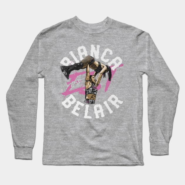 Bianca Belair EST Long Sleeve T-Shirt by MunMun_Design